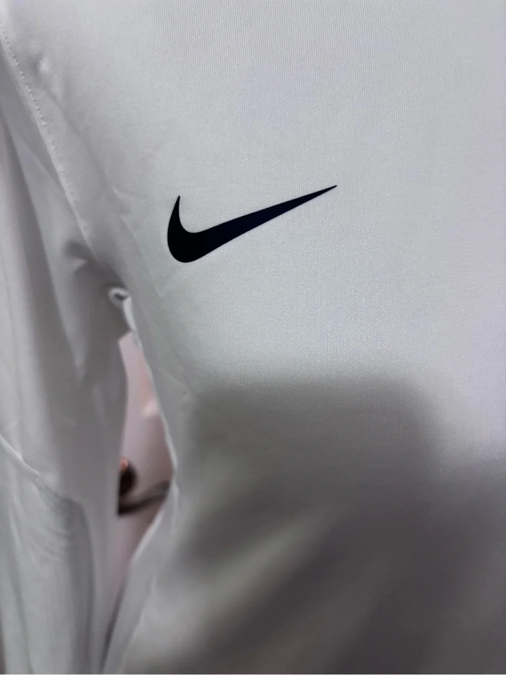 Nike White WV Football Jersey Pullover